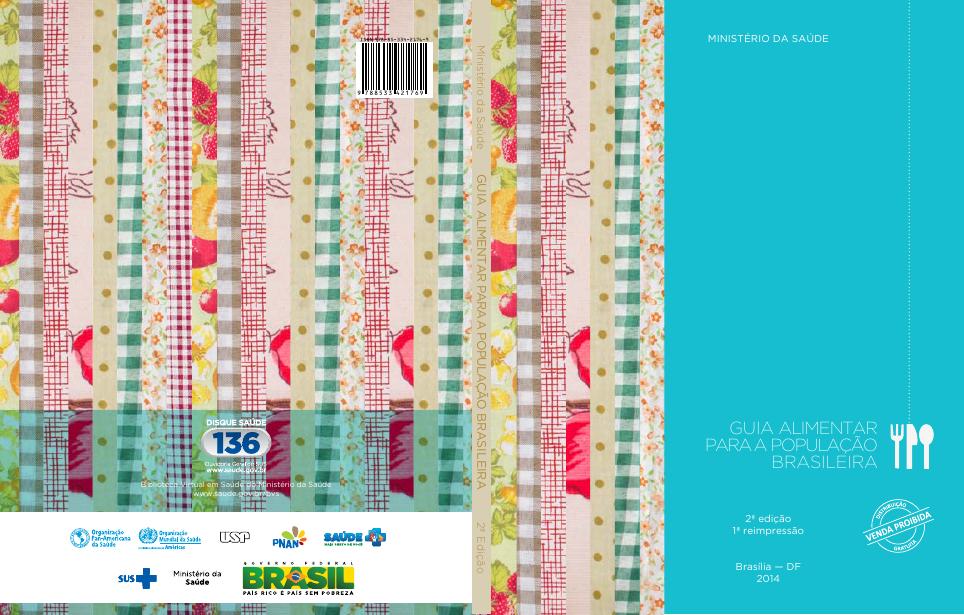 Capa do Guia Alimentar para a População Brasileira